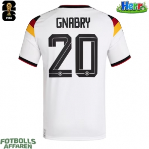 Tyskland Serge Gnabry #20 Hemmatröja VM 2026 Kortärmad
